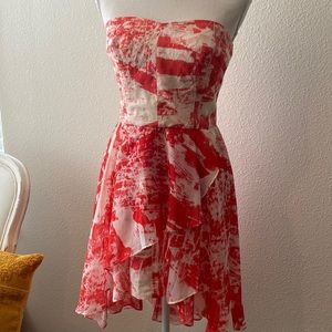 French Connection Hi Low flowy linen dress 4